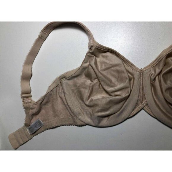 #3425-4 WACOAL 34DD 85567 Awareness Full Figure Seamless Underwire Bra Nude - Picture 5 of 8